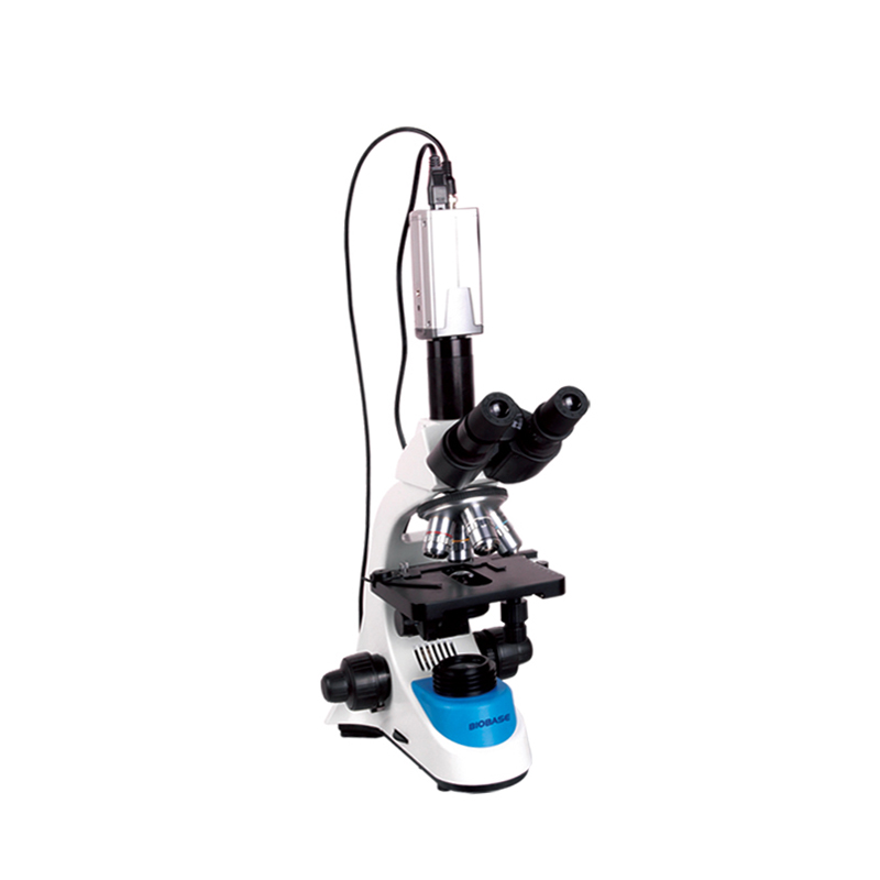 Student Portable Trinocular Electron Microscope Camera Digital