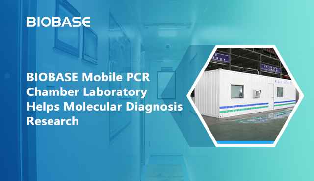 El laboratorio de cámara de PCR móvil BIOBASE ayuda a la investigación de diagnóstico molecular