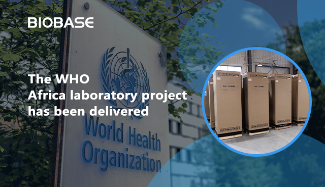 Se ha entregado el proyecto de laboratorio de la OMS en África OMS