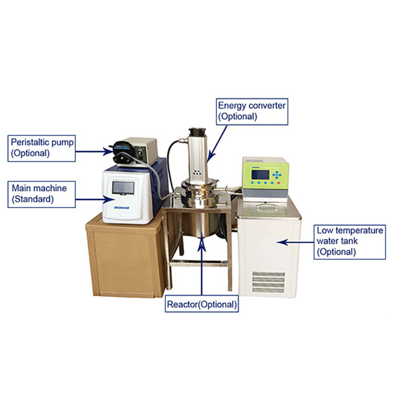 Continuous Flow Ultrasonic Cell Disruptor