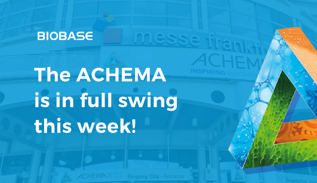 The ACHEMA is in full swing this week!