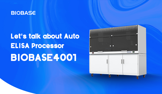 Hablemos del procesador automático ELISA BIOBASE4001