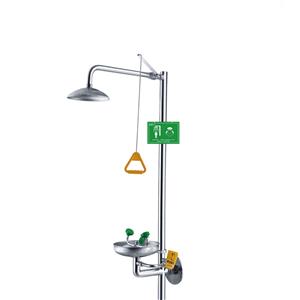 Ducha de pared con lavaojos S-WM2 S-CM3 SEW-WM1