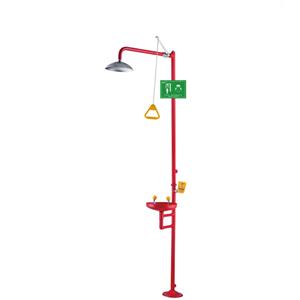 Ducha de emergencia combinada con lavaojos