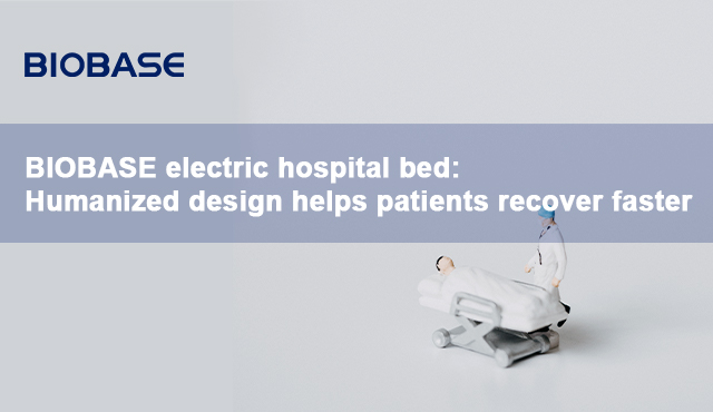 Cama de hospital eléctrica BIOBASE El diseño humanizado ayuda a los pacientes a recuperarse más rápido