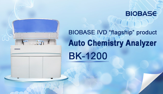 Das „Flaggschiff“-Produkt von BIOBASE IVD: Auto Chemistry Analyzer BK-1200