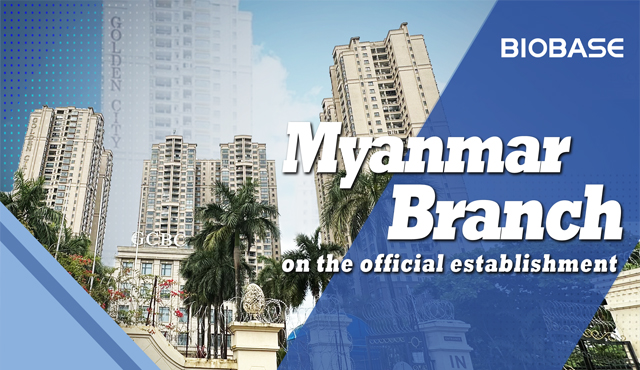 Filial do Grupo BIOBASE em Mianmar no estabelecimento oficial