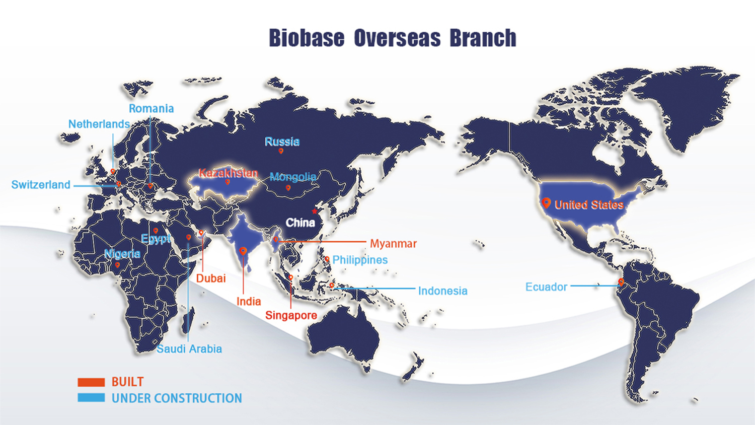 BIOBASE's winning bid products are shipped to Africa
