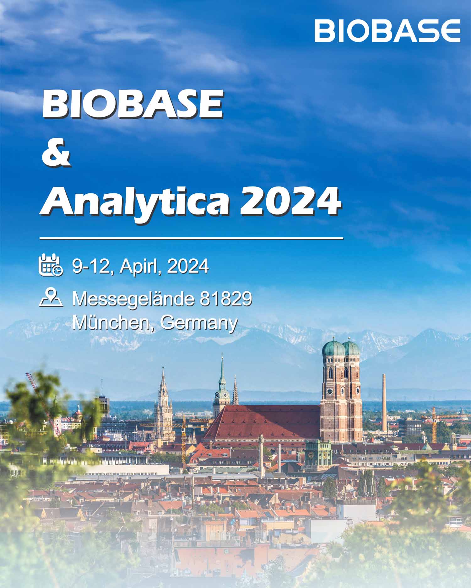 Invitation|BIOBASE meets you at the Analytica 2024