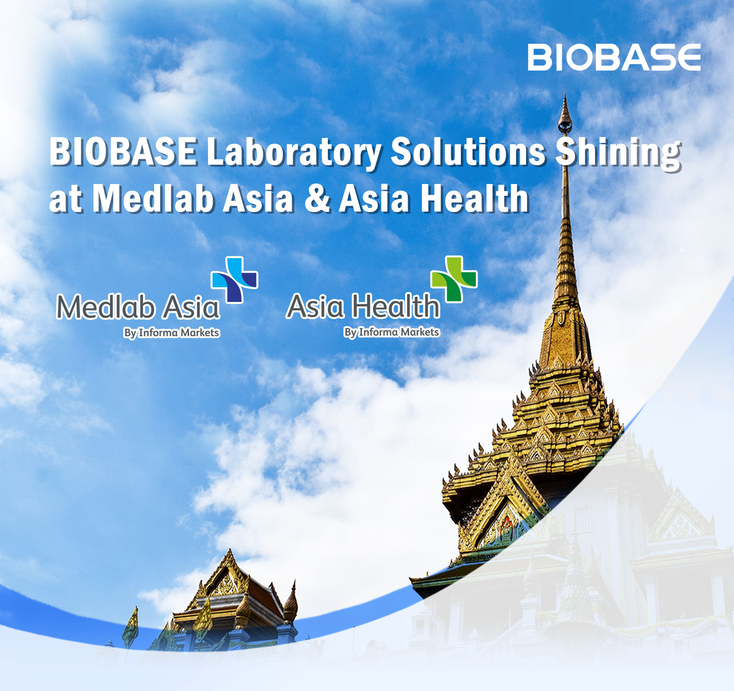 BIOBASE Laboratory Solutions Shining at Medlab Asia & Asia Health