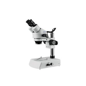 Microscopio con zoom estereoscópico