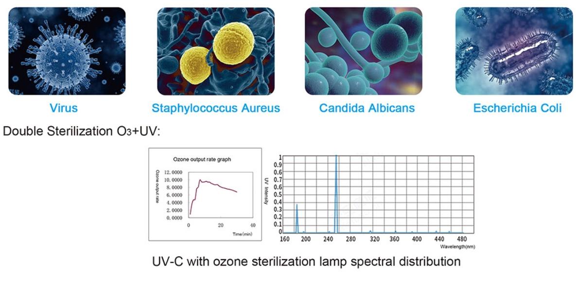 Ozone UV Sterilization Cabinet