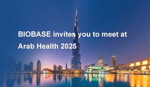 BIOBASE lädt Sie zur Arab Health 2025 ein