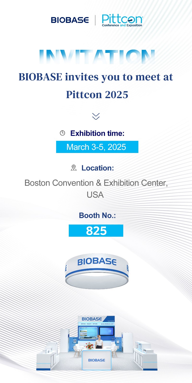 BIOBASE invites you to meet at Pittcon 2025