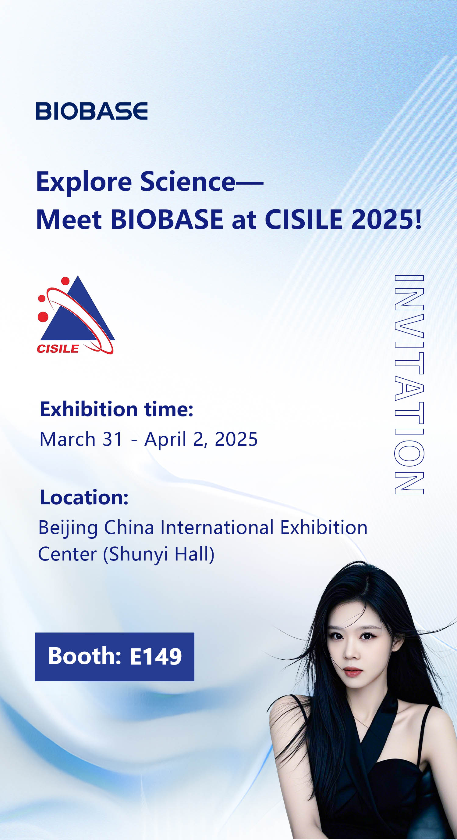 Explore Science—Meet BIOBASE at CISILE 2025!