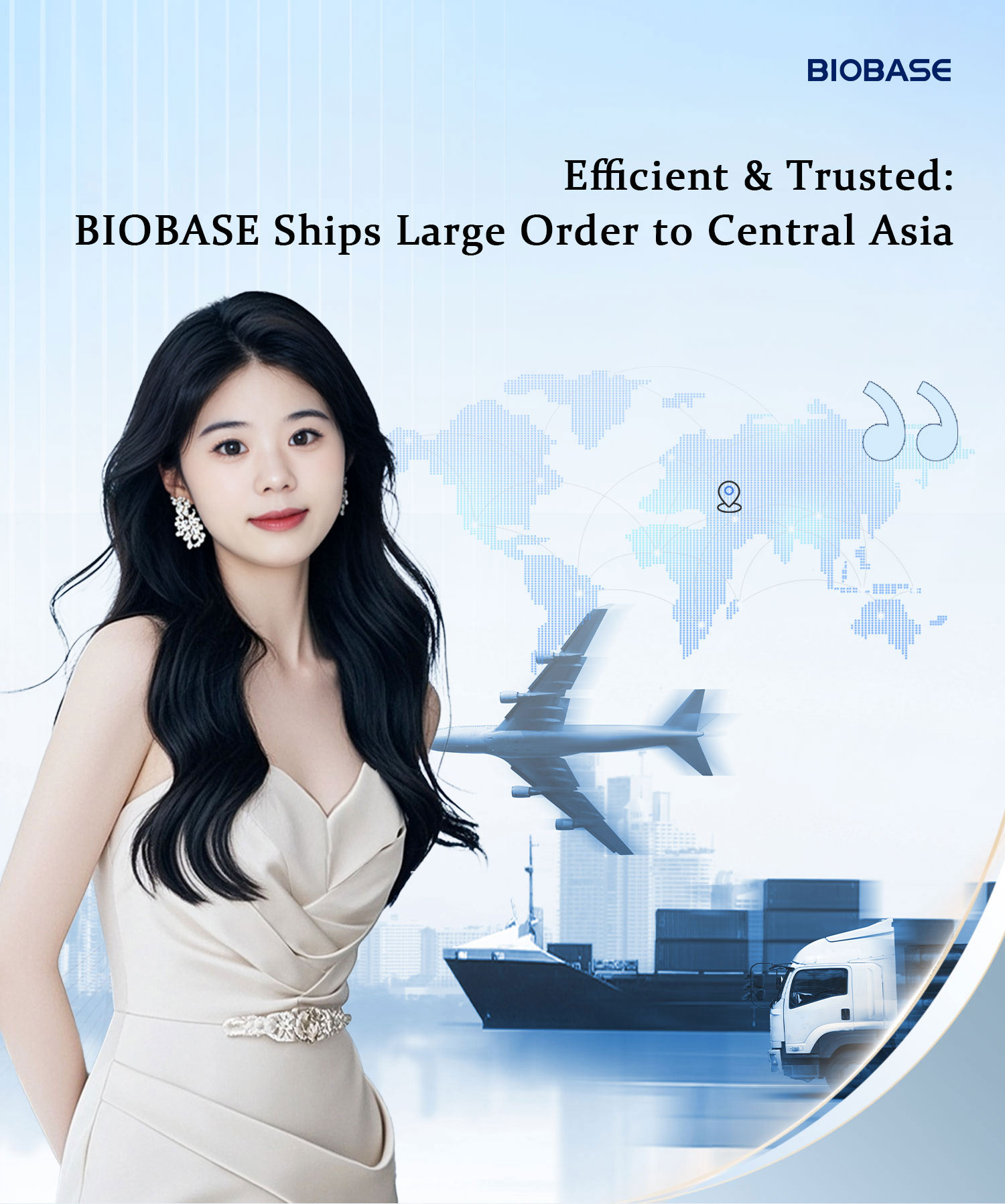 Efficient & Trusted: BIOBASE Ships Large Order to Central Asia