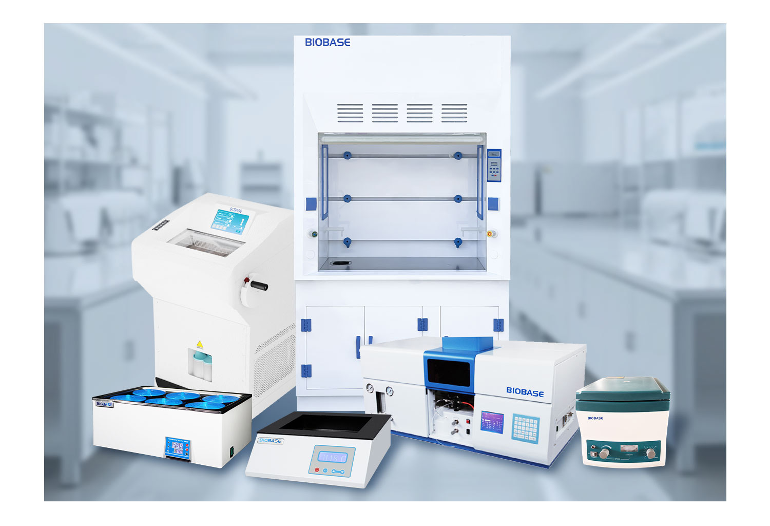 Over 100 medical and lab products were shipped to Central Asia