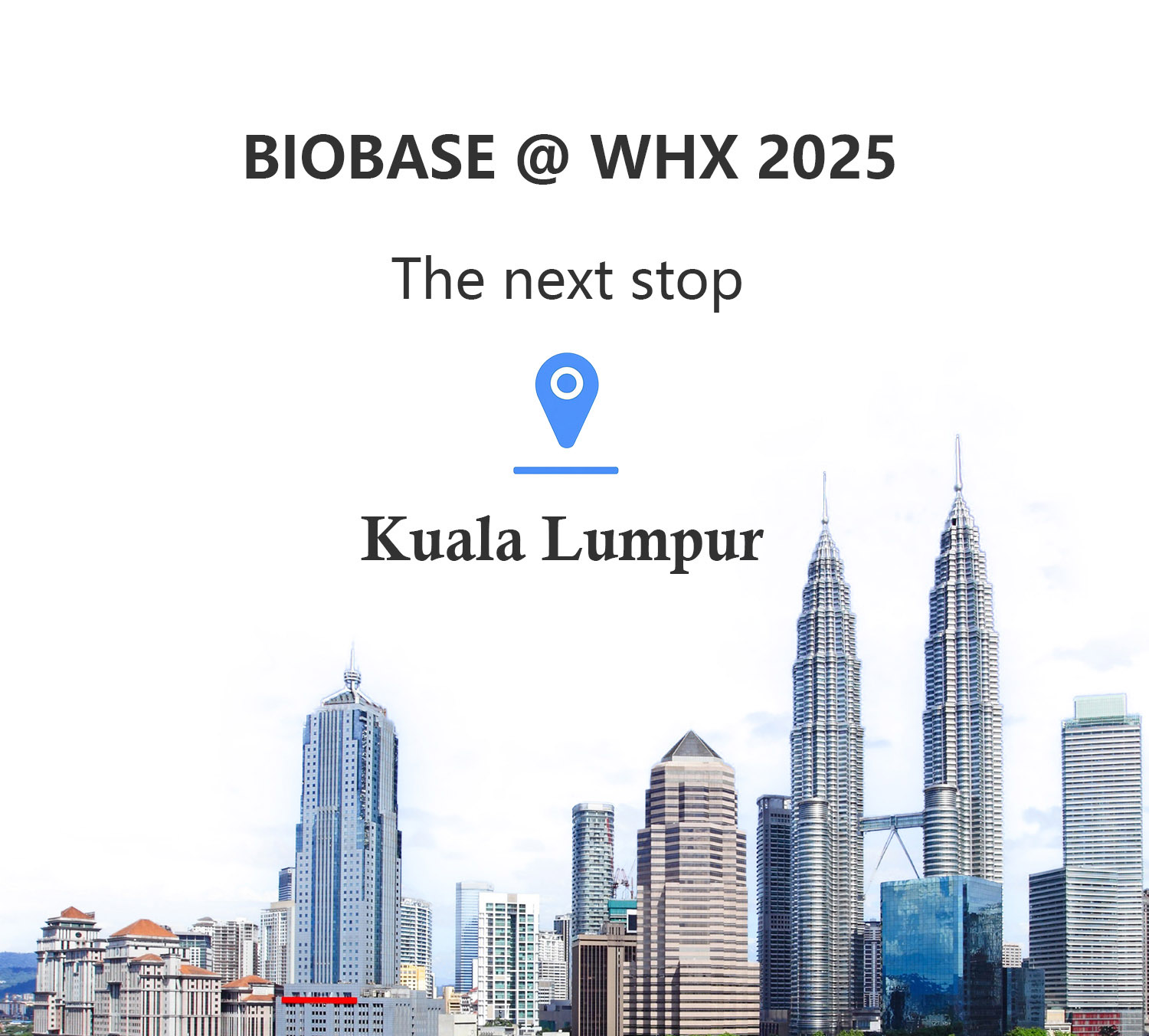 BIOBASE invites you to meet at WHX Kuala Lumpur 2025