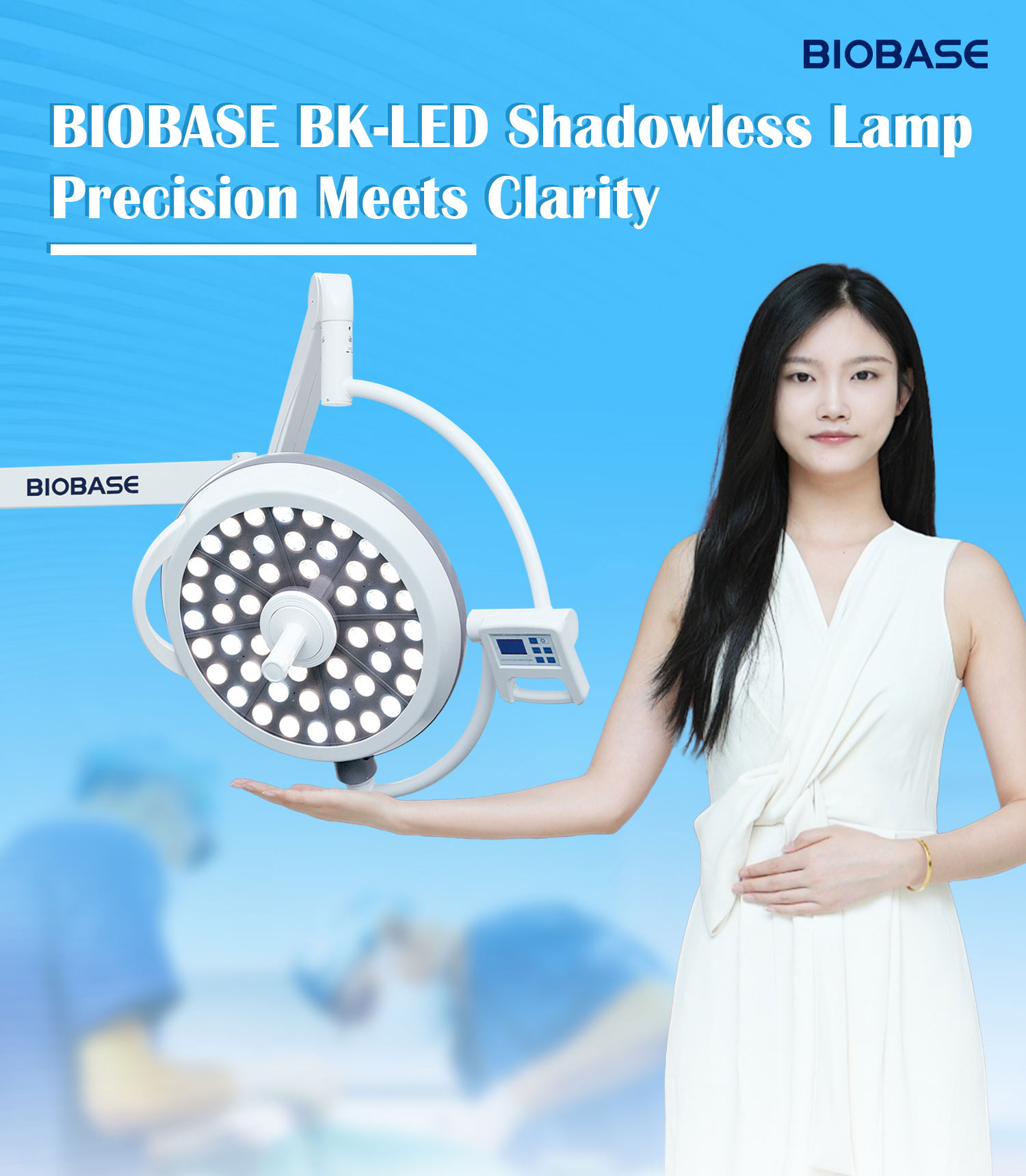 BIOBASE BK-LED Shadowless Lamp | Precision Meets Clarity