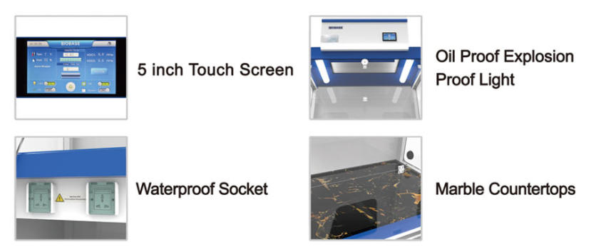 ductless fume hood with HEPA filter