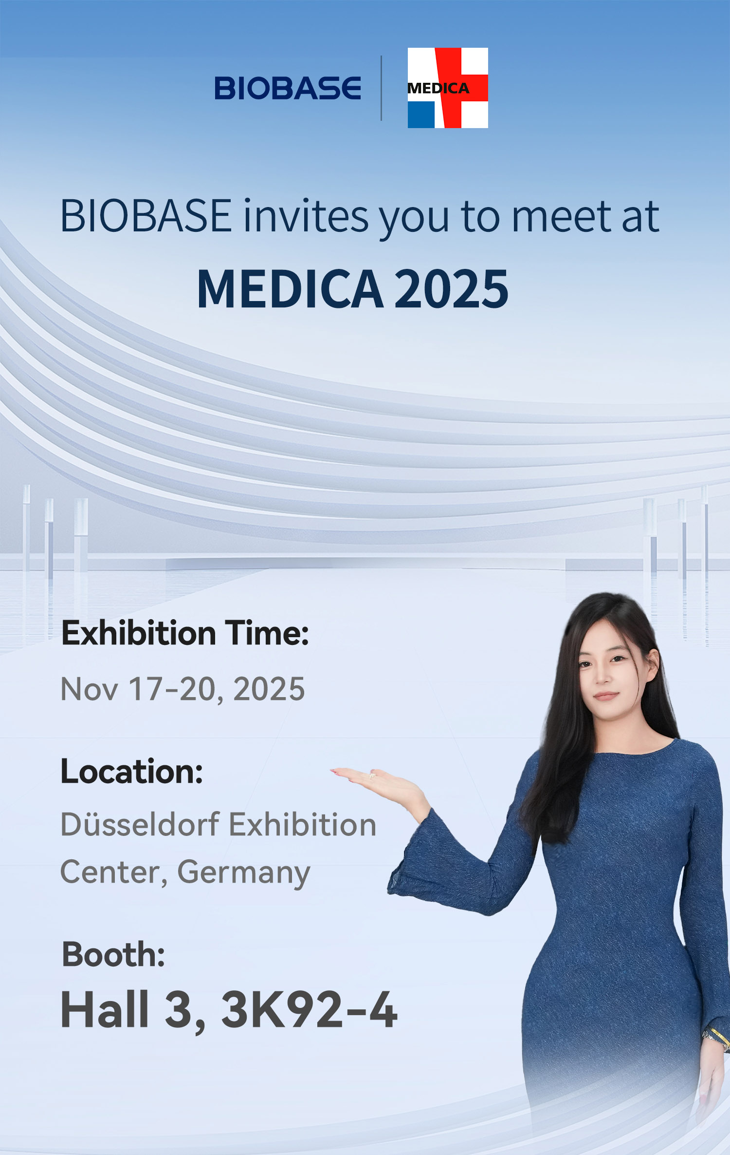 BIOBASE invites you to meet at MEDICA 2025 BIOBASE invites you to meet at MEDICA 2025