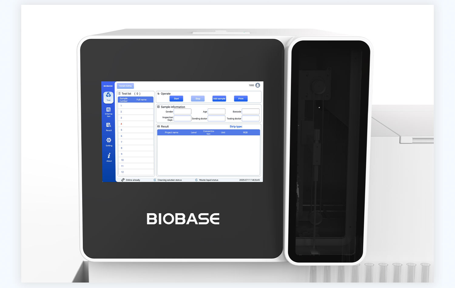 Meet the Next-Gen BIOBASE Urine Analyzer Meet the Next-Gen BIOBASE Urine Analyzer