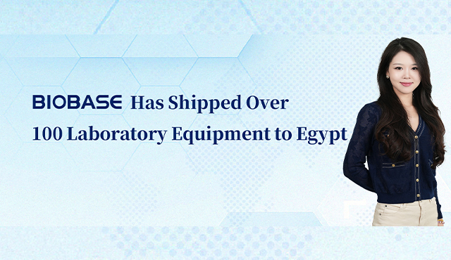 BIOBASE Has Shipped Over 100 Laboratory Equipment to Egypt