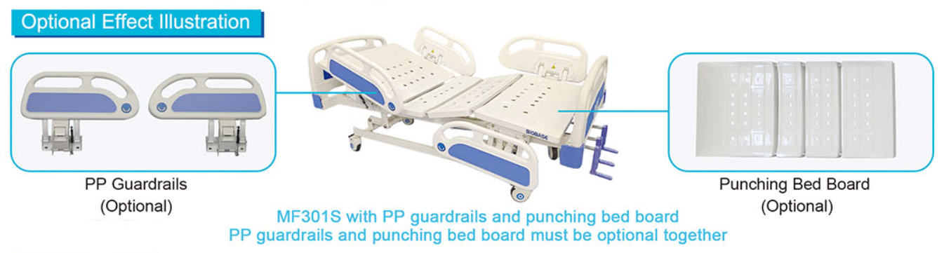 Punching Three-Crank Hospital Bed