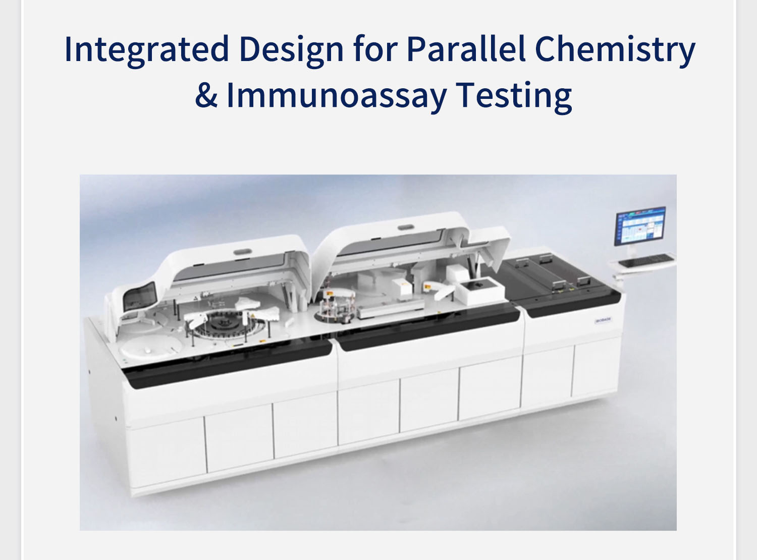 Redefining Laboratory Efficiency | BIOBASE Automatic Chemistry & Immunoassay Analyzer MT8600