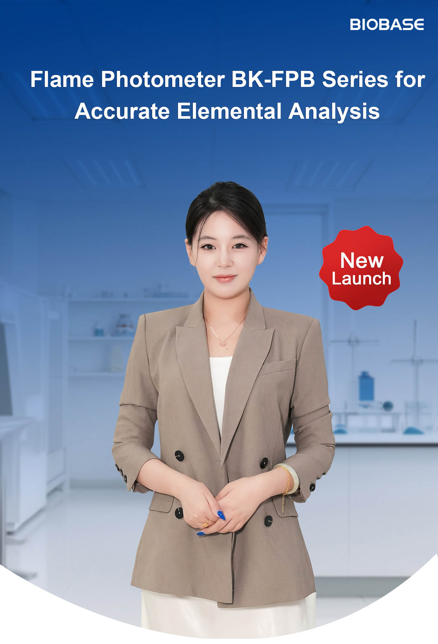 New Launch | BIOBASE Flame Photometer BK-FPB Series for Accurate Elemental Analysis New Launch | BIOBASE Flame Photometer BK-FPB Series for Accurate Elemental Analysis