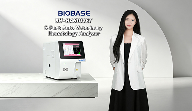 5-Part Veterinary Hematology Analyzer BH-HA610VET
