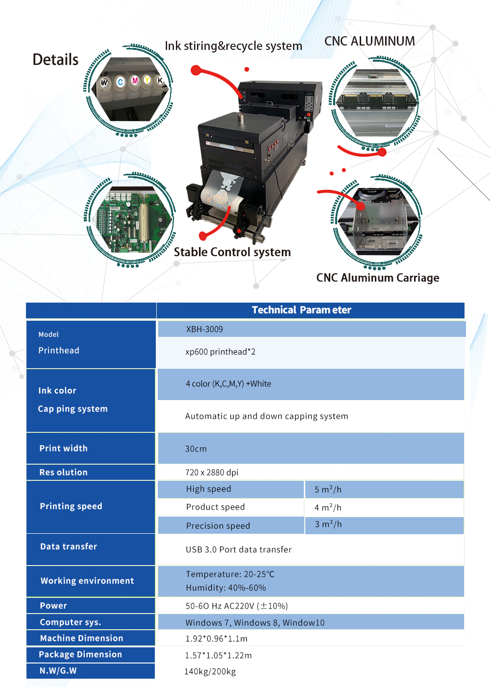 dtf sublimation printer