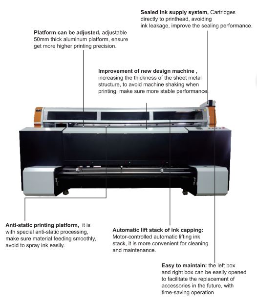 textile fabric printing machine