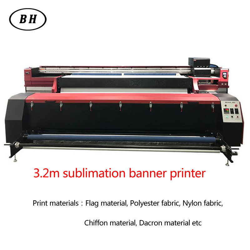 Direct Printing On Textile Flag Sublimation Printer Machine