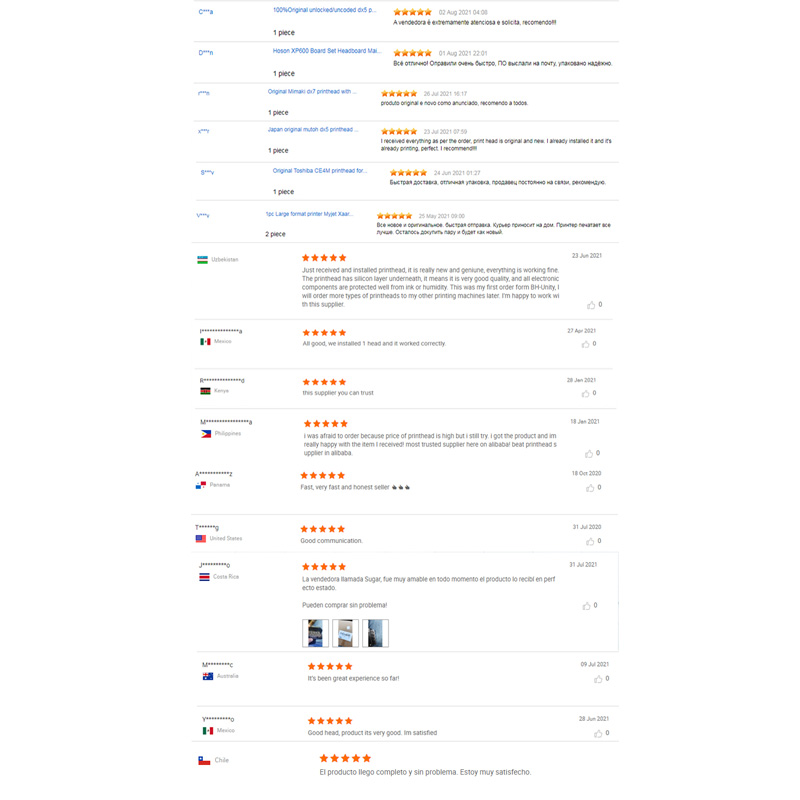 Khen ngợi của khách hàng