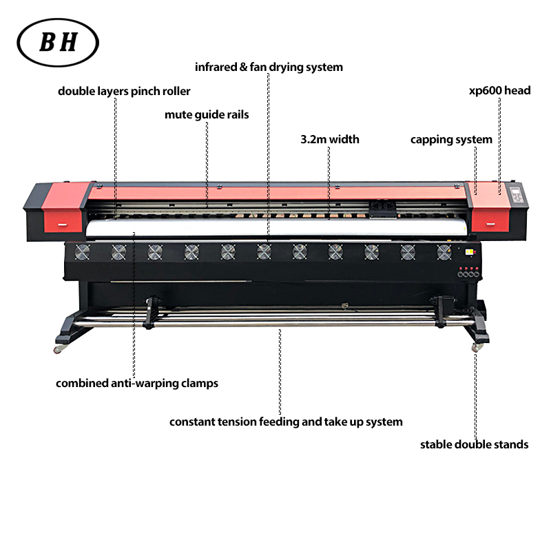large format vinyl printing machine