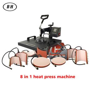 8 In 1 Mug T-shirt Combo Heat Press Machine