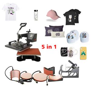 Phone Case Pen 5 In 1 Heat Press Transfer Sublimation Machine