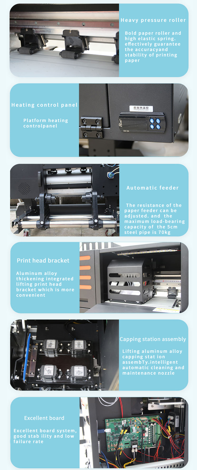 dtf uv printer with i3200 printhead