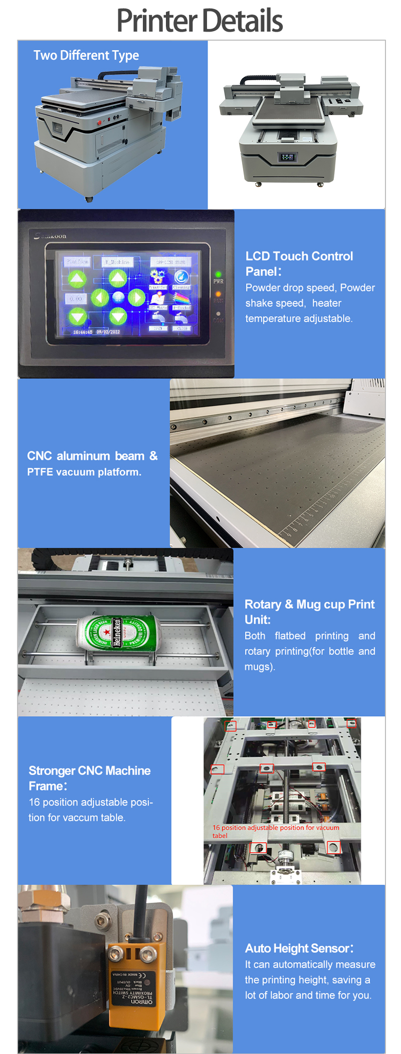 uv printer metal