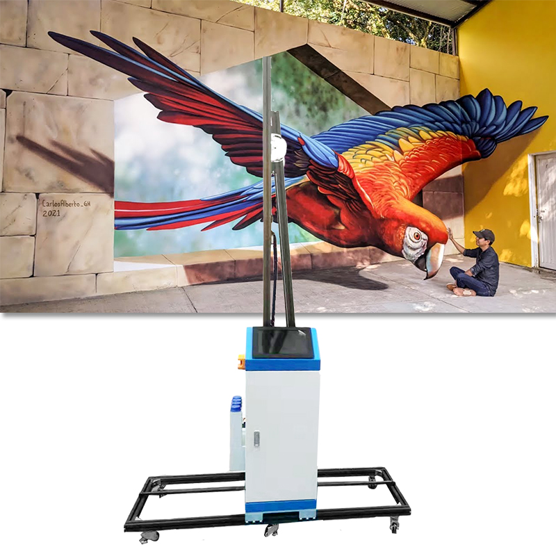 Portable 3D Mural Painting Wall Printer Painting Machine