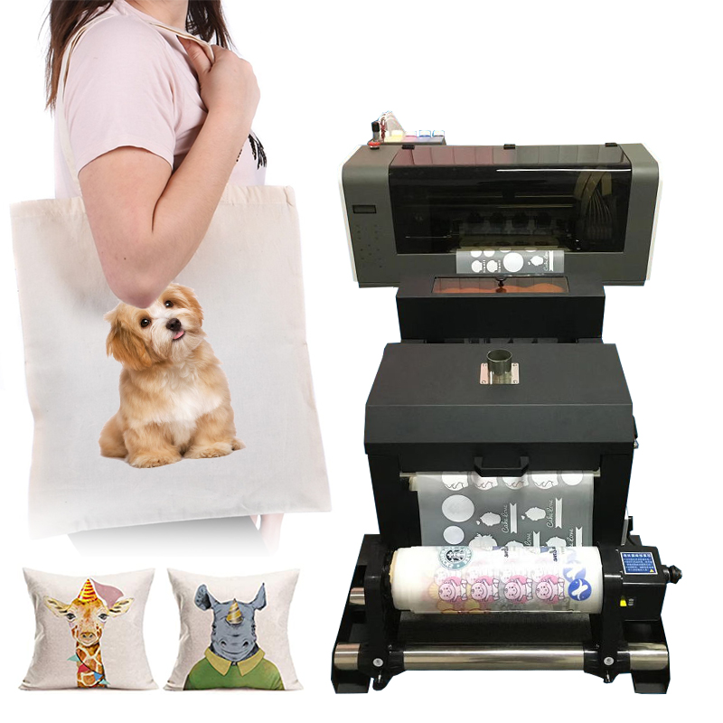 A3 Dtf Pet Film Roll To Roll Printer With Powder Shaker