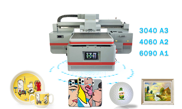 Multifunktionaler UV-Karten-Flachbettdrucker OEM
