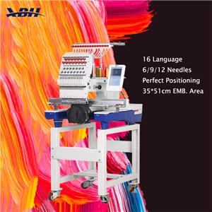 Computergestuurde hoed borduurmachine enkele kop