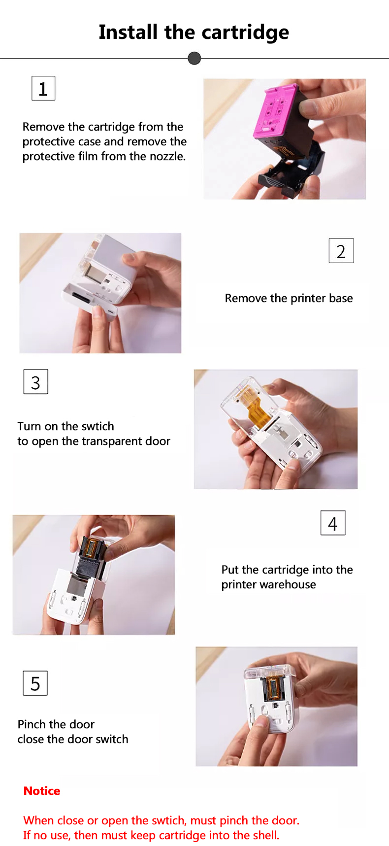 mini inkjet printer handheld