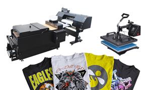 What is powder shaking printing?