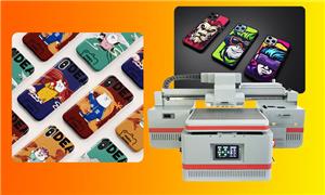 A3-Flachbett-UV-Drucker für den Druck von Acryl und Handyhüllen