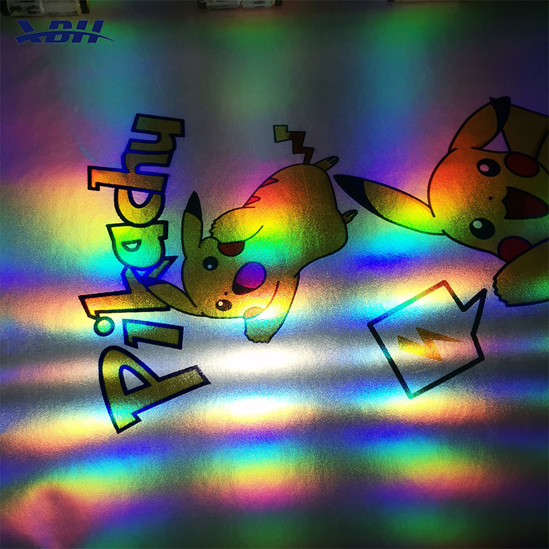 Colorful Laser Chrome Film Self Adhesive Printing Vinyl