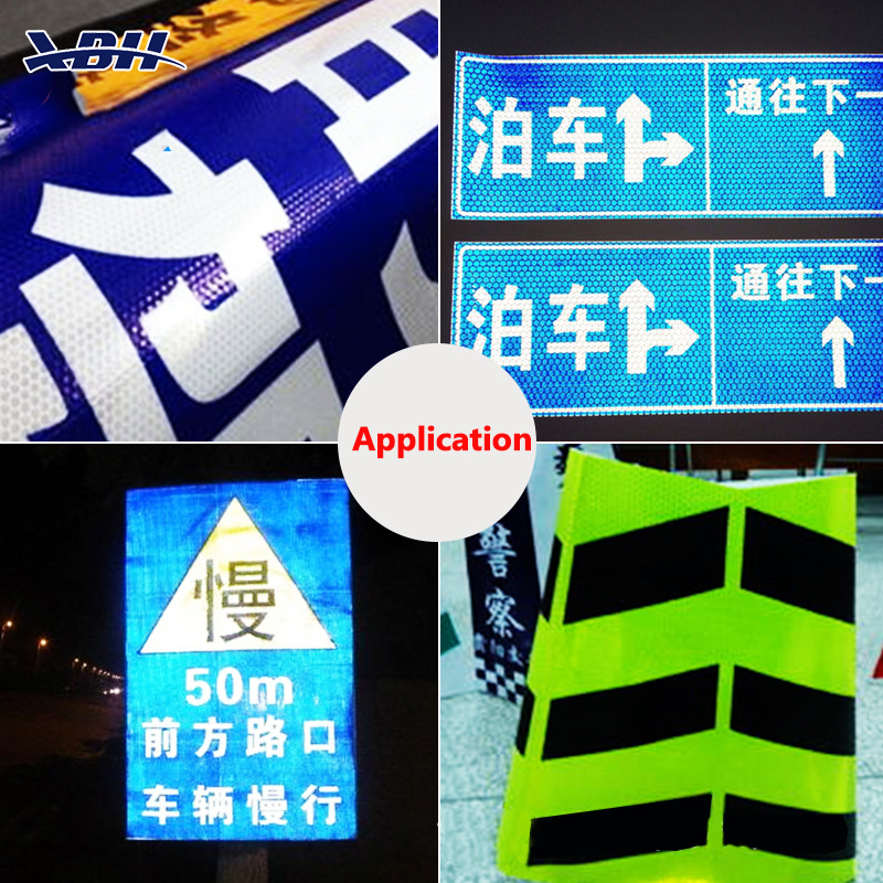 Road Warning Sign Reflective Film Car Lattice Reflective Tape
