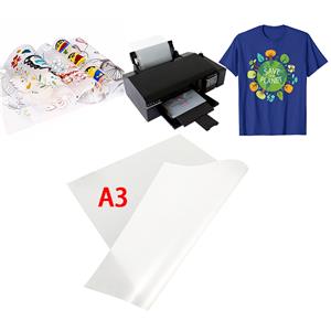 Feuilles de film A3 Dtf Transfer Tot Peel